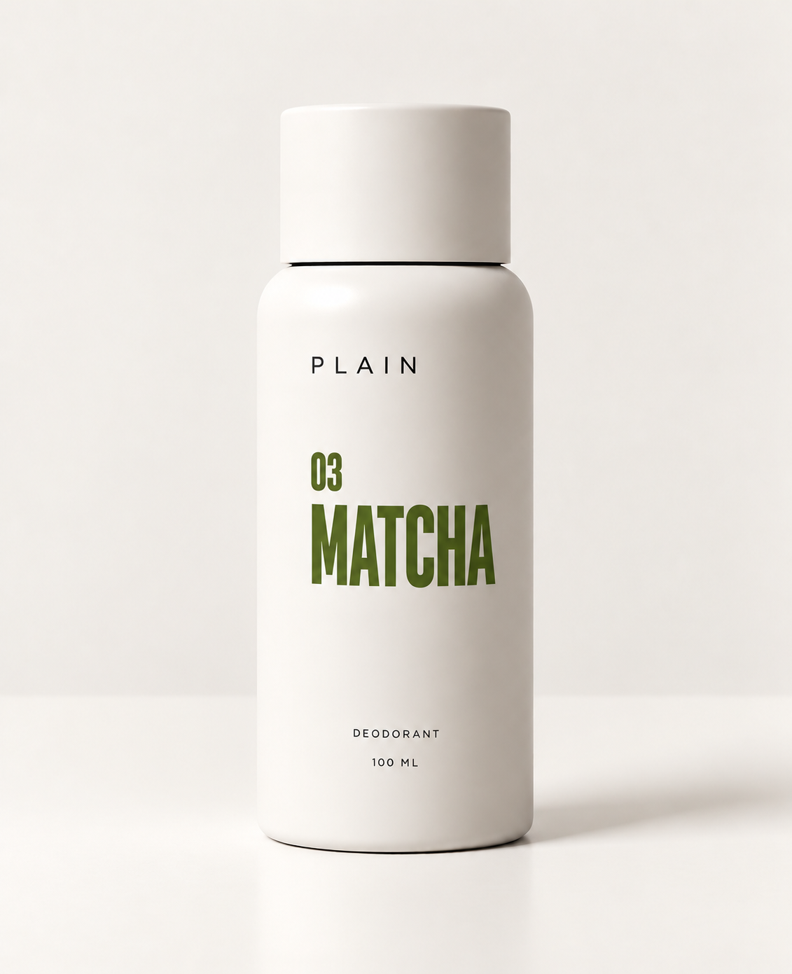 PLAIN MATCHA deodorant, 100 ML