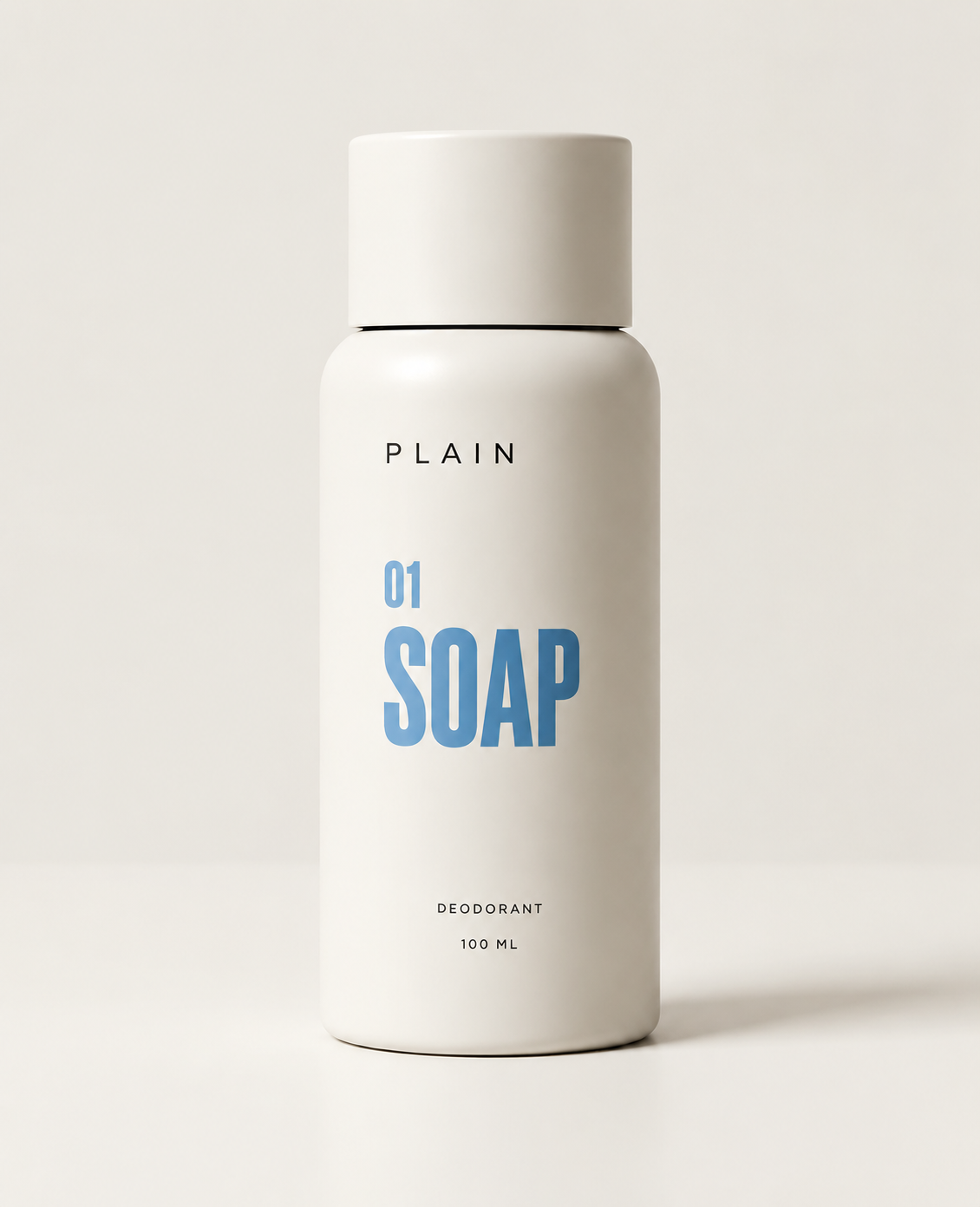 PLAIN SOAP deodorant, 100 ML